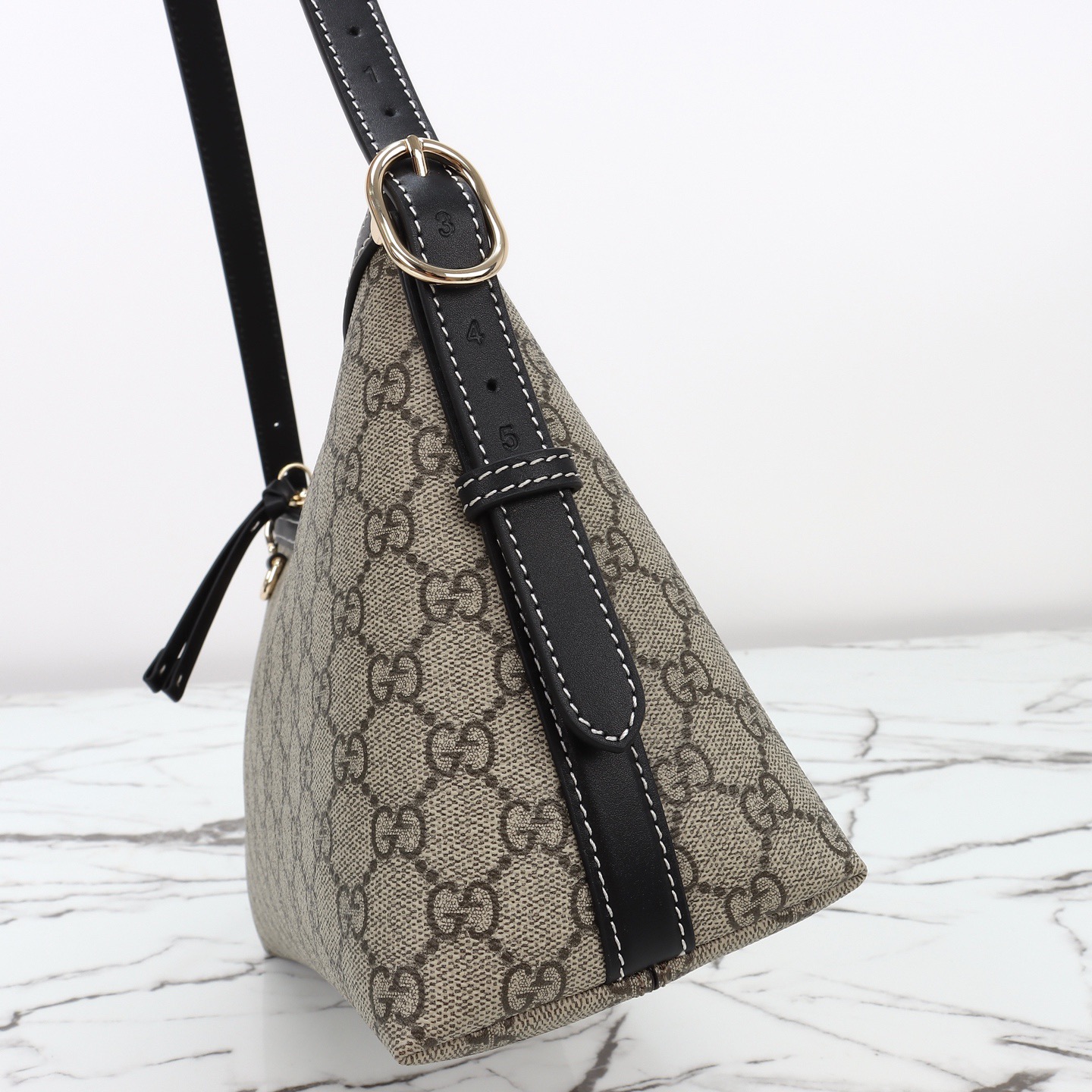 Gucci 구찌 GG 수프림 캔버스 스몰 숄더백 베이지 브라운 5