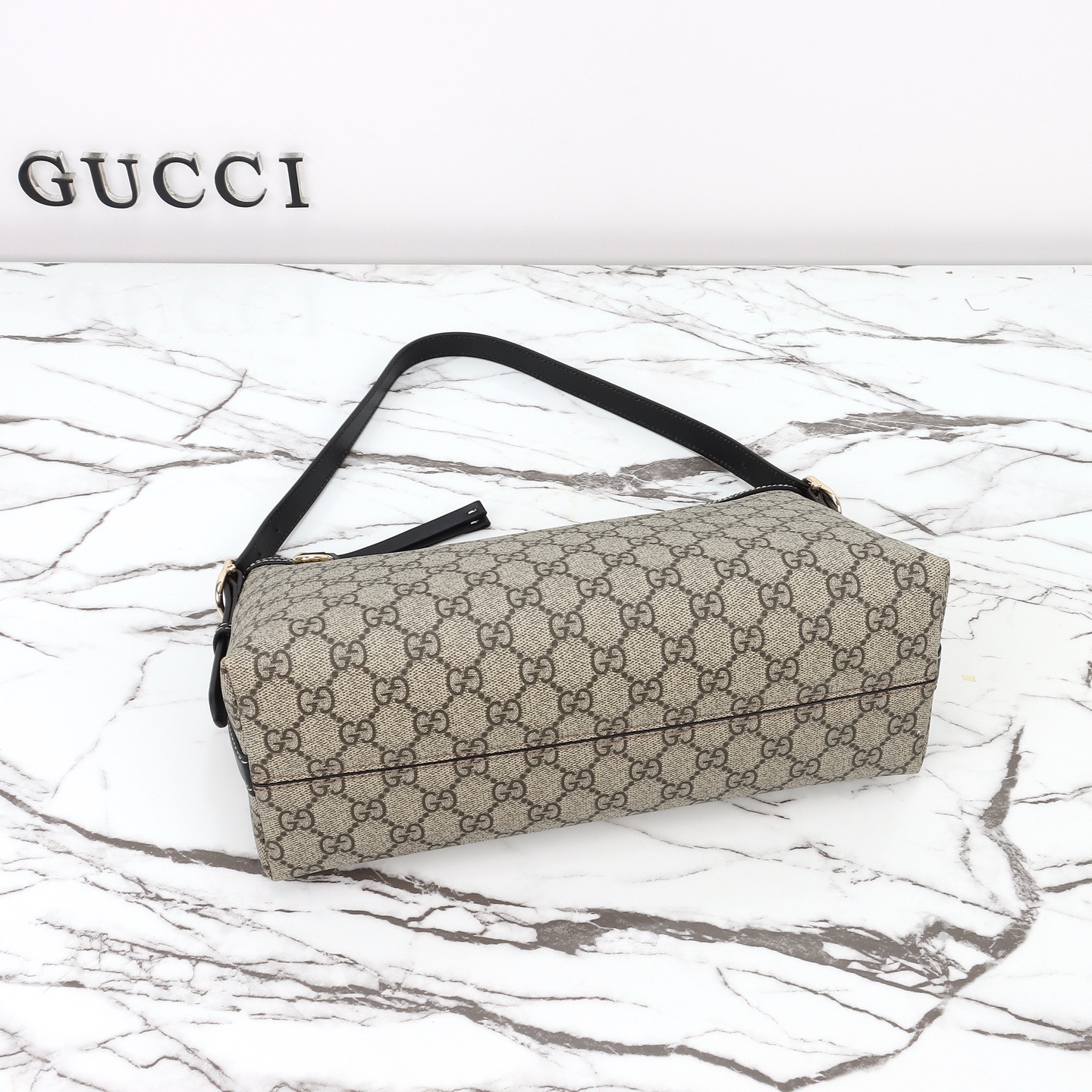 Gucci 구찌 GG 수프림 캔버스 스몰 숄더백 베이지 브라운 8