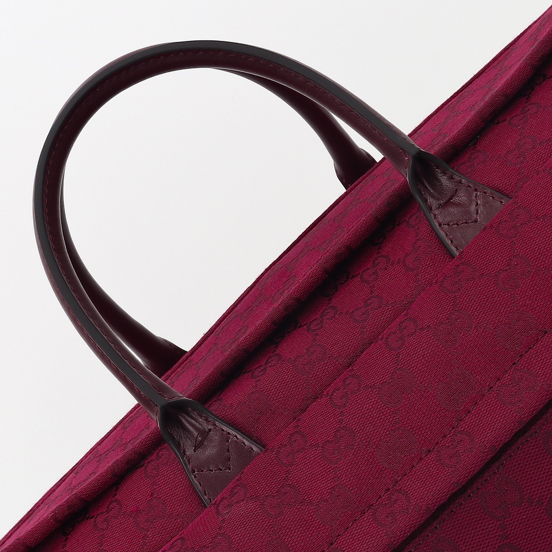 Gucci 구찌 GG 수프림 캔버스 보스턴백 버건디 800185 8