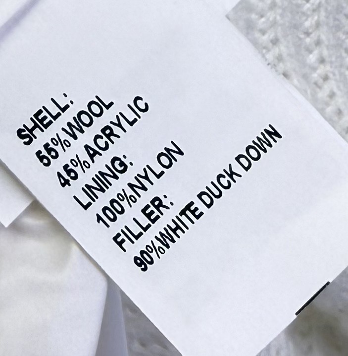 기타브랜드 기타브랜드 화이트 코듀로이 덕다운 패딩 재킷 15