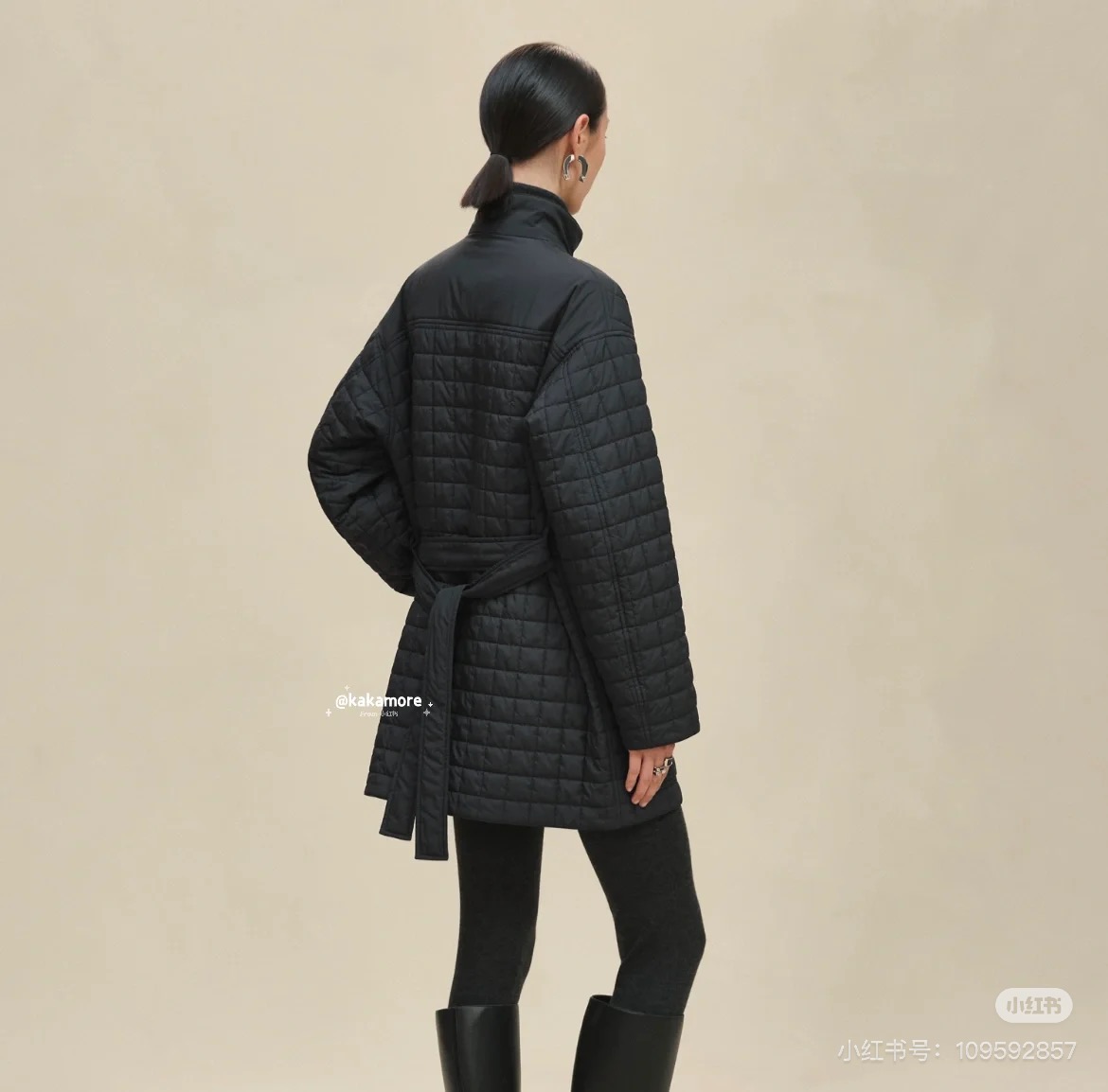 Hermes 에르메스 퀼팅 벨티드 패딩 코트 2