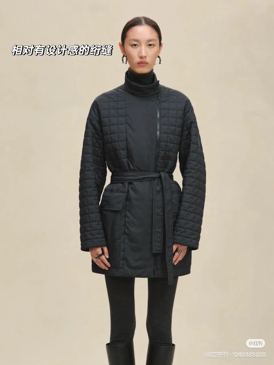 Hermes 에르메스 퀼팅 벨티드 패딩 코트 3