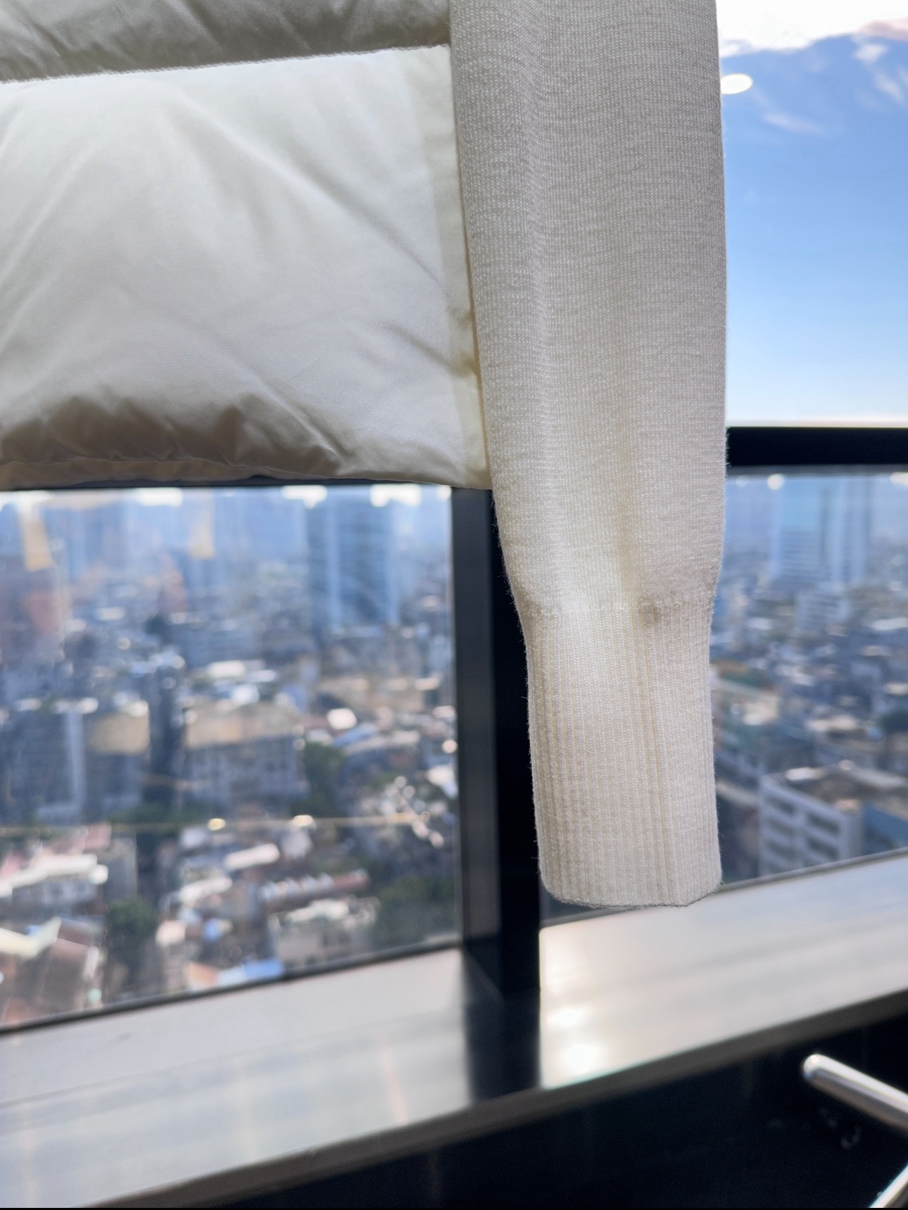 Canada Goose 캐나다구스 HyBridge 니트 패널 다운 후드 집업 6507WT 8