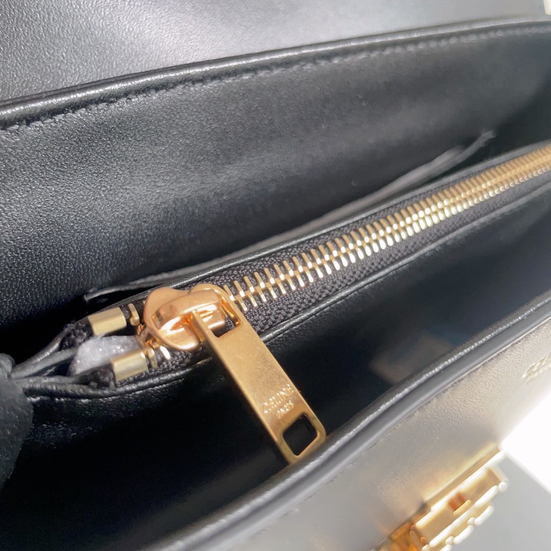 Celine 셀린느 Nino 트리오므프 탑핸들백 스무스 카프스킨 로즈 핑크 골드 하드웨어 11