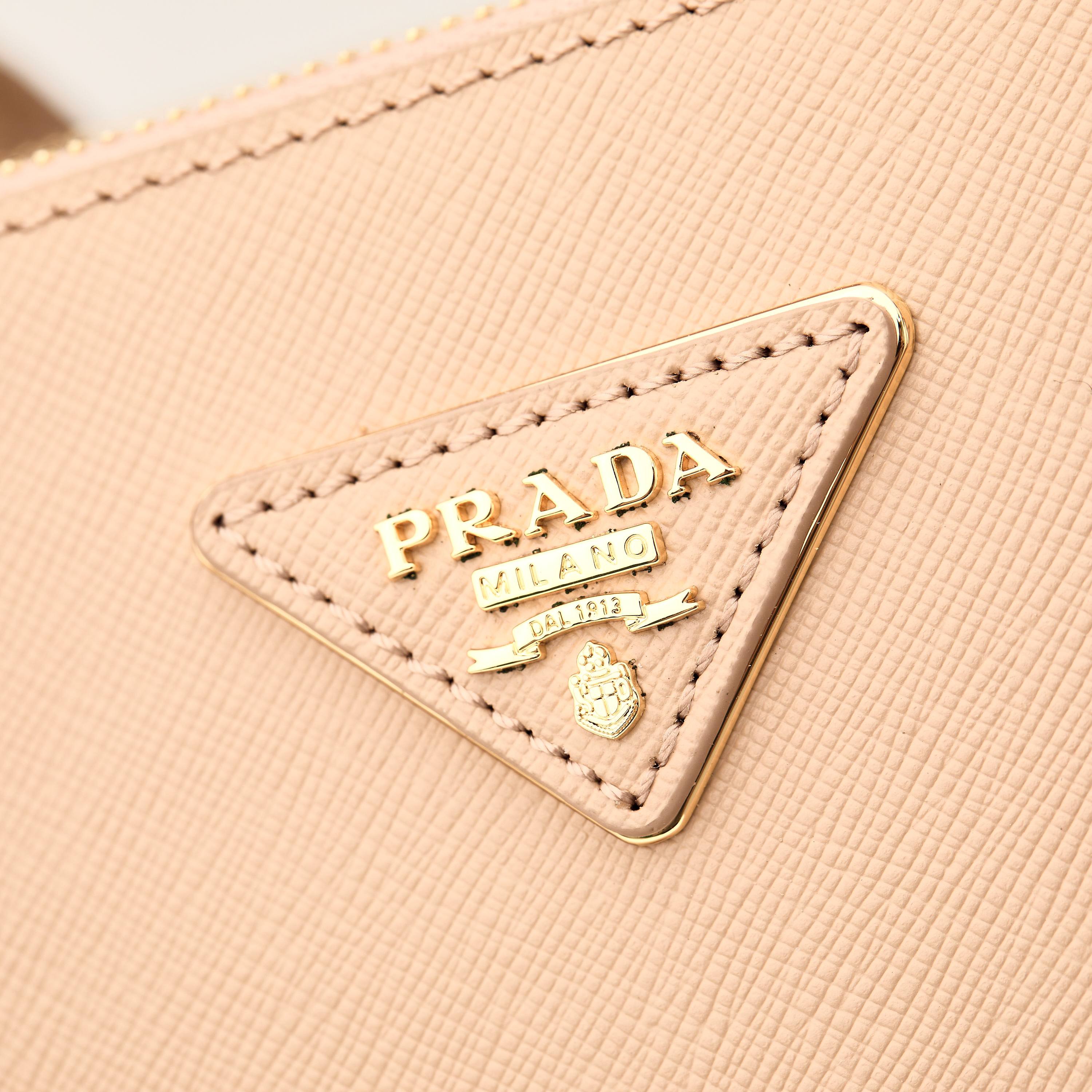 Prada 프라다 갤러리아 1BA274 사피아노 레더 누드 핑크 토트백  32cm 5