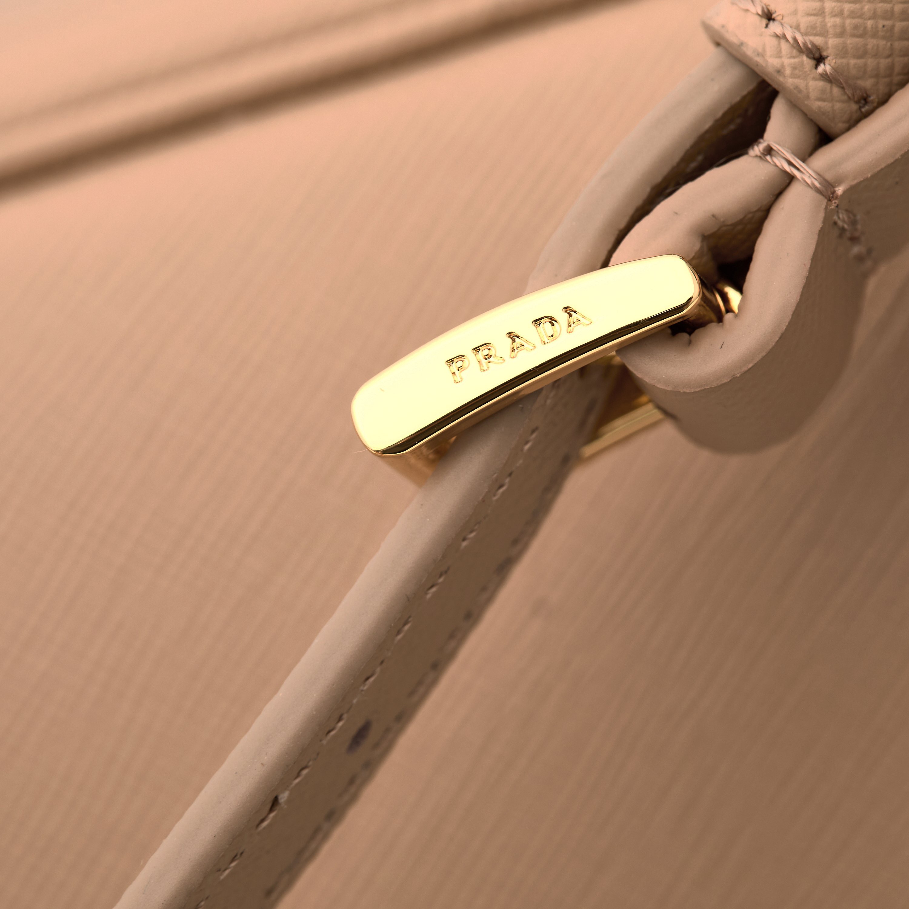 Prada 프라다 갤러리아 1BA274 사피아노 레더 누드 핑크 토트백  32cm 11