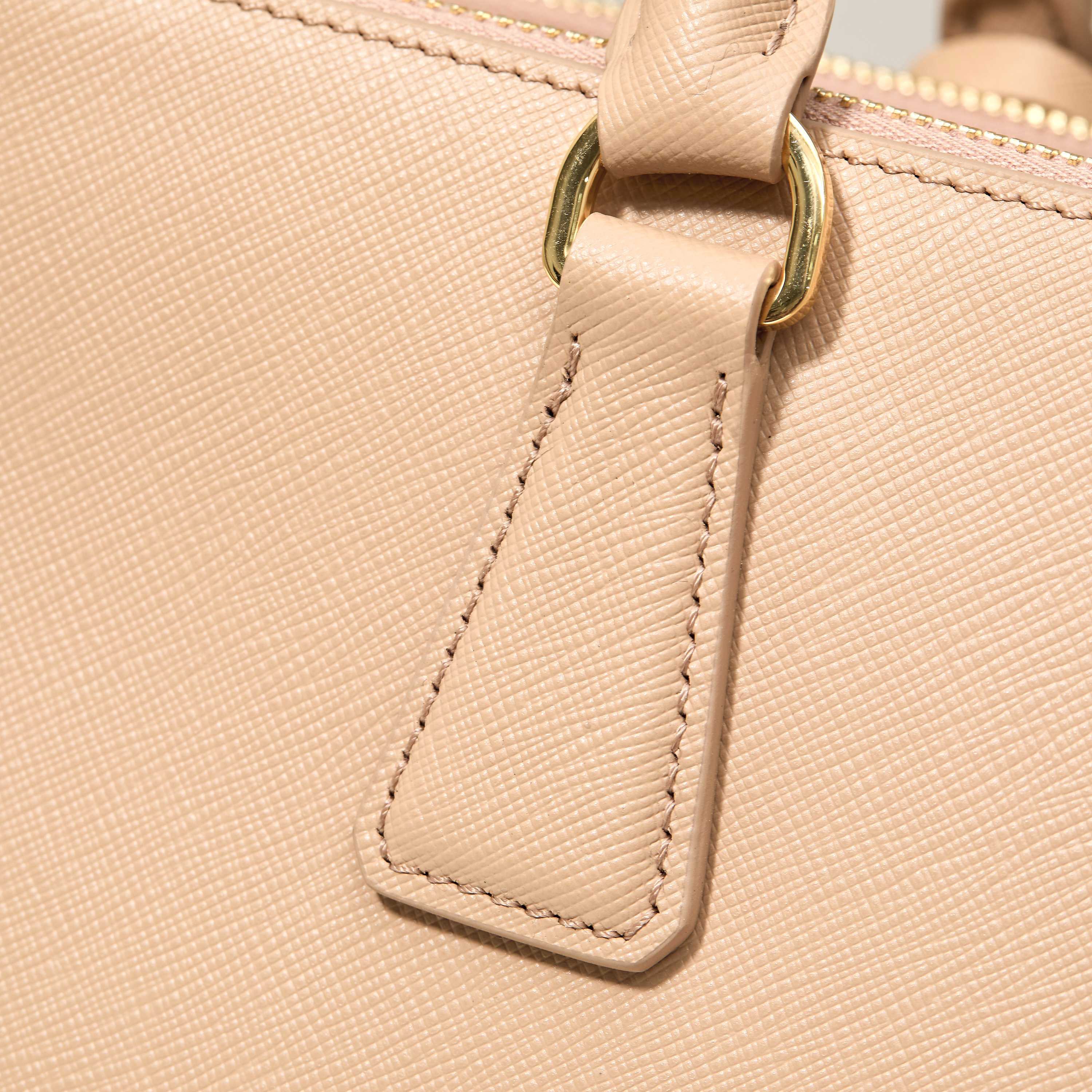 Prada 프라다 갤러리아 1BA274 사피아노 레더 누드 핑크 토트백  32cm 13