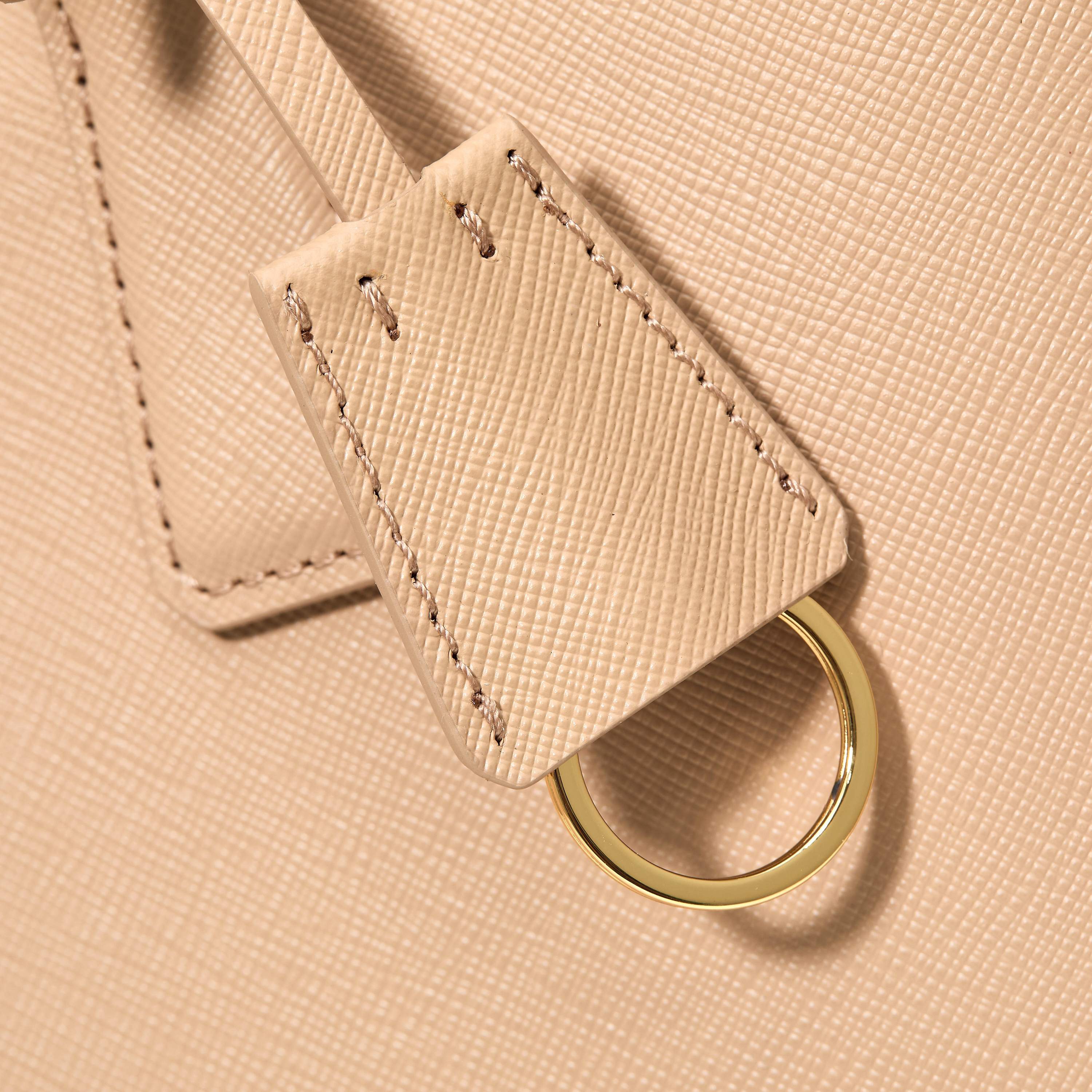 Prada 프라다 갤러리아 1BA274 사피아노 레더 누드 핑크 토트백  32cm 14