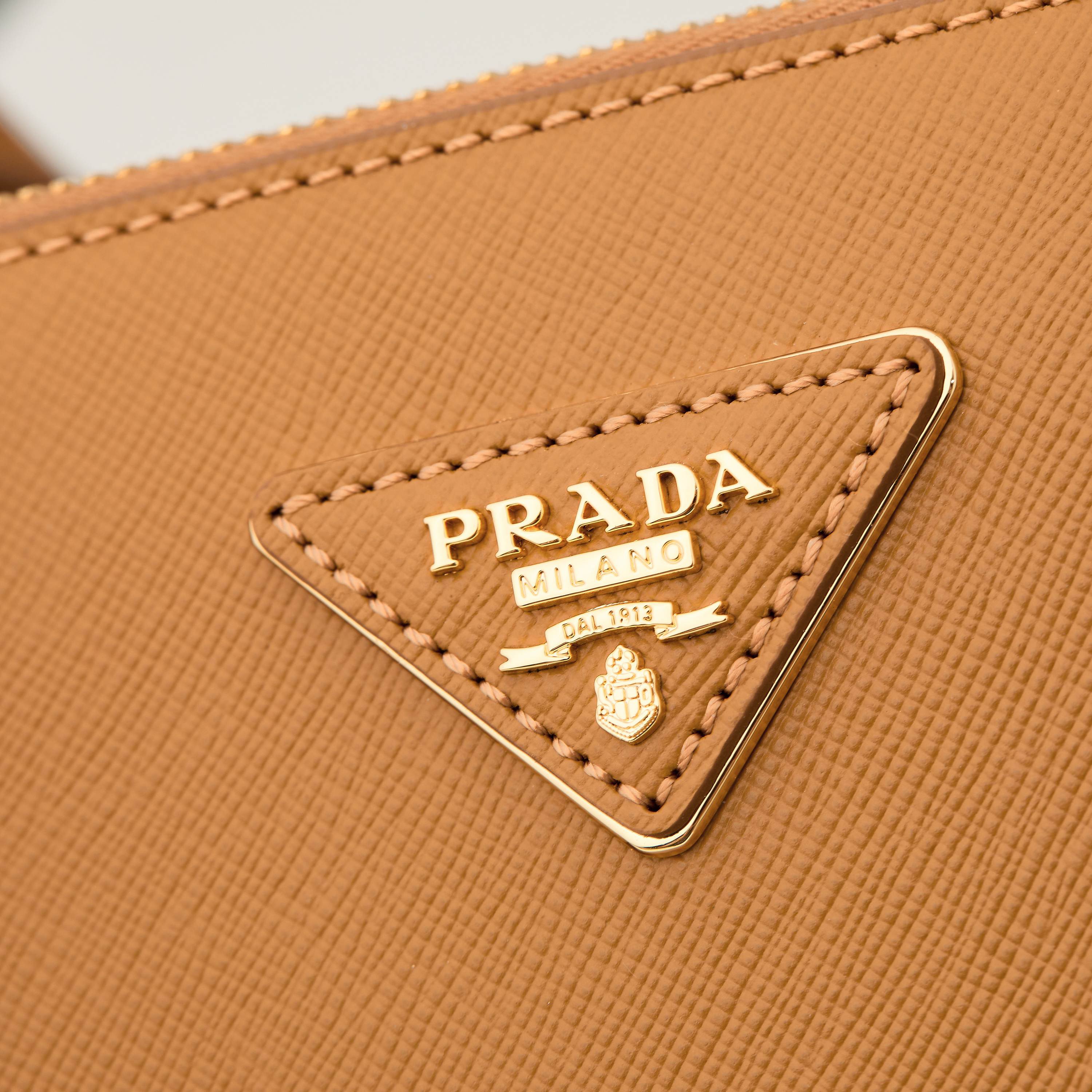 Prada 프라다 갤러리아 1BA274 사피아노 레더 누드 베이지 토트백 32cm 5