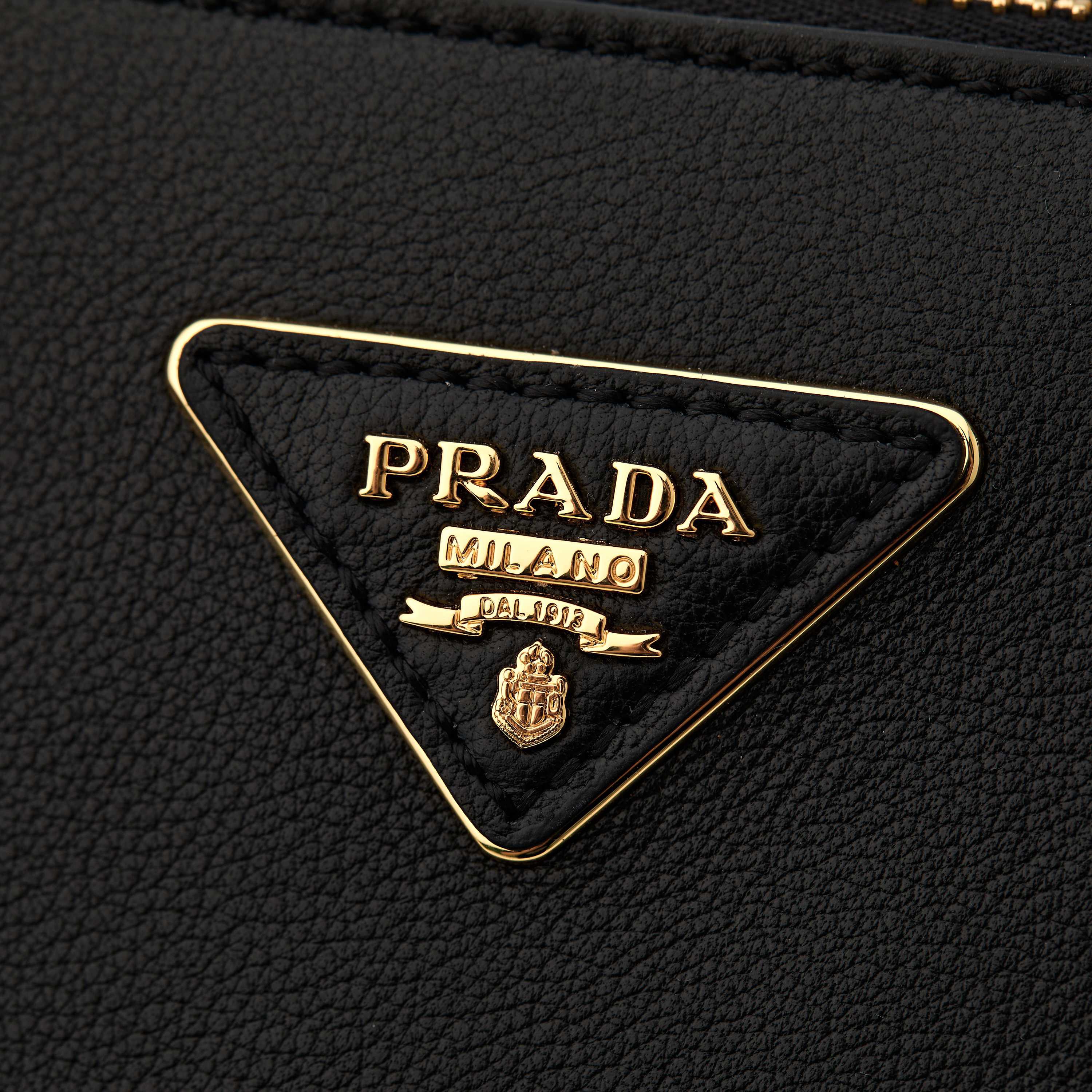 Prada 프라다 1BA274 사피아노 레더 토트백 카멜 브라운 골드 하드웨어 5