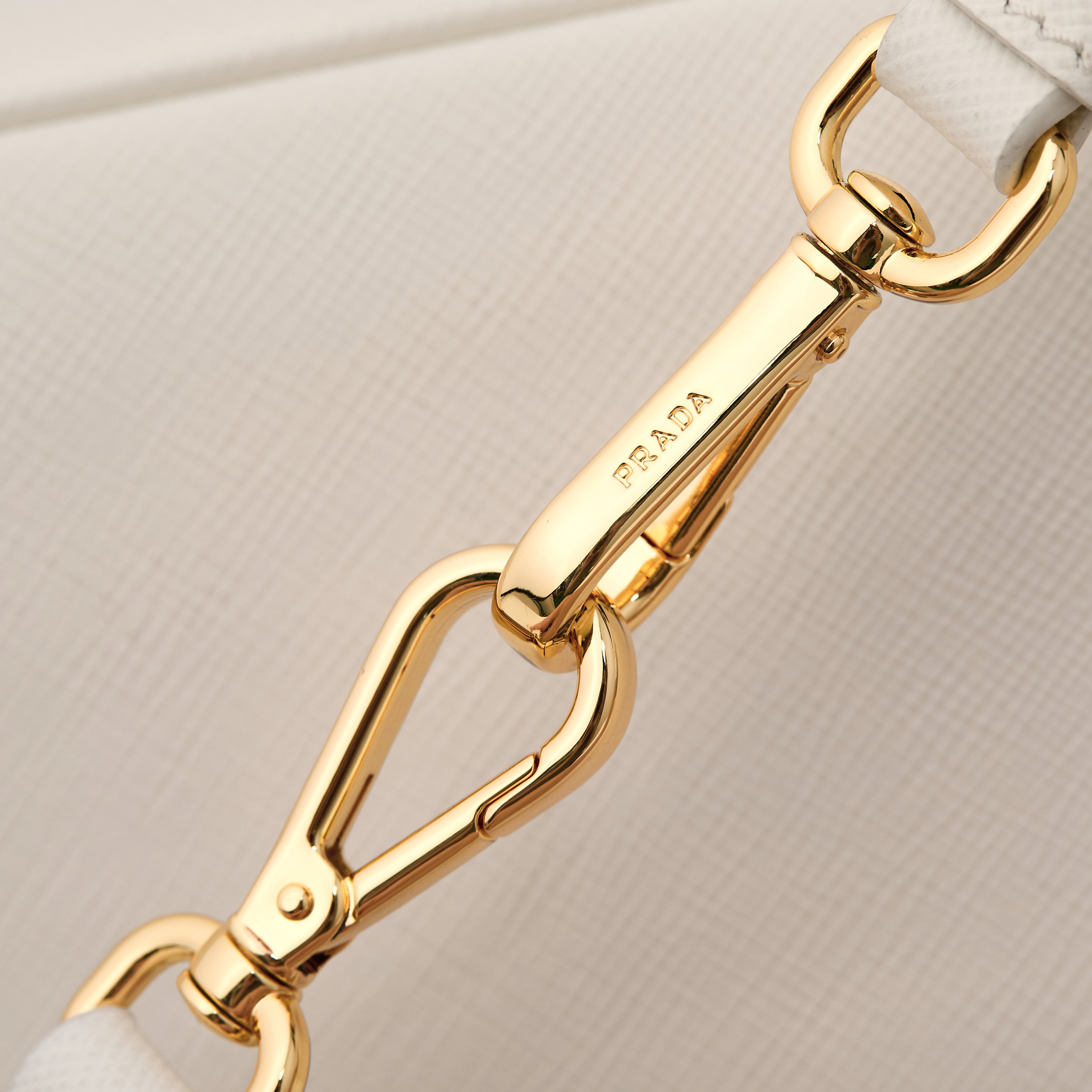 Prada 프라다 갤러리아 미니 탑핸들백 사피아노 레더 캐러멜 브라운 골드 6