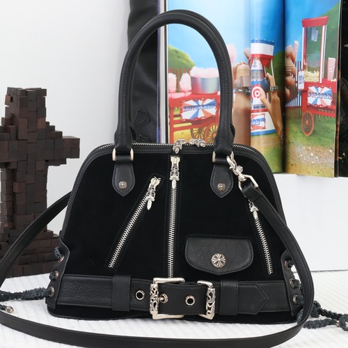 Chrome Hearts Modean Motorcycle Shell Bag (Suede Mix) 크롬하츠 모디안 모터사이클 쉘 백 스웨이드 믹스