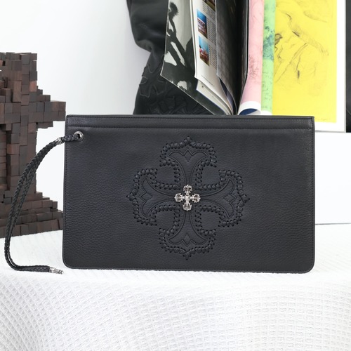 Chrome Hearts Cross Embossed Clutch 크롬하츠 십자 엠보싱 클러치