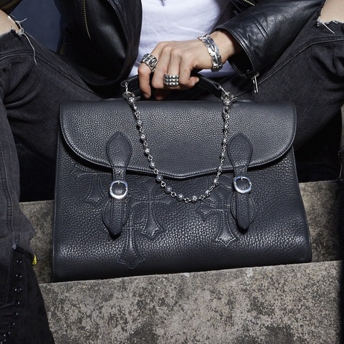 Chrome Hearts Double Dagger Briefcase 크롬하츠 더블 대거 브리프케이스