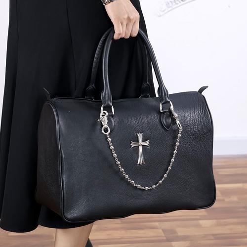 Chrome Hearts Zipper Cross Travel Bag 크롬하츠 십자가 지퍼 트래블 백