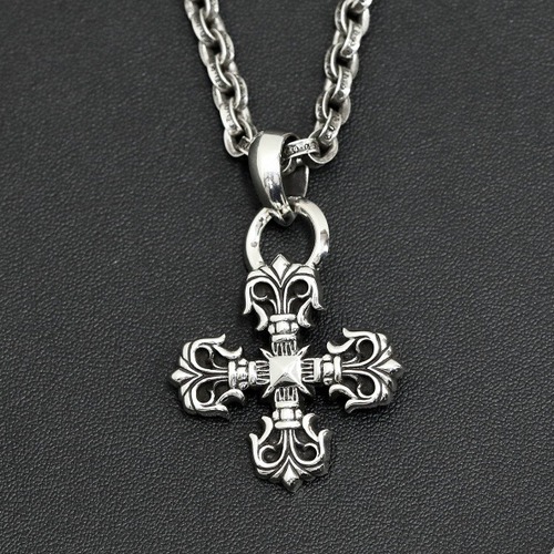 Chrome Hearts Four Fleur Cross Pendant 크롬하츠 포 플뢰르 크로스 펜던트