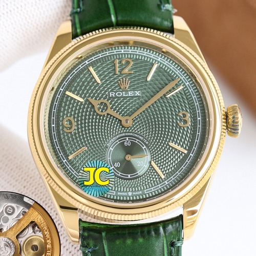 Rolex Cellini 1908 Automatic Dress Watch 롤렉스 셀리니 1908 오토매틱 드레스 워치 39mm 그린다이얼