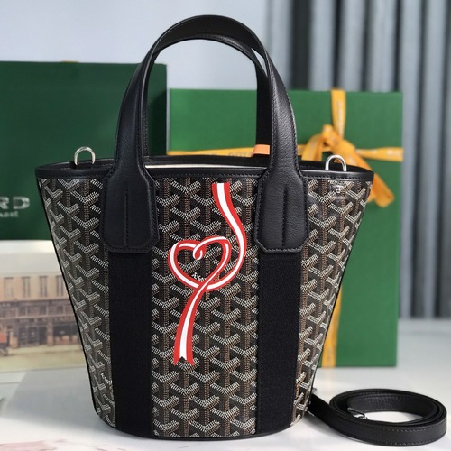 GOYARD Belharra Mini Bucket Bag 고야드 벨하라 미니 버킷백 블랙