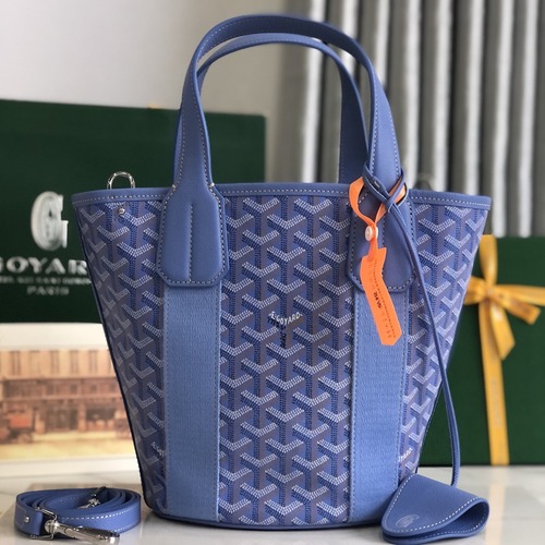 GOYARD Belharra Mini Bucket Bag 고야드 벨하라 미니 버킷백 블루