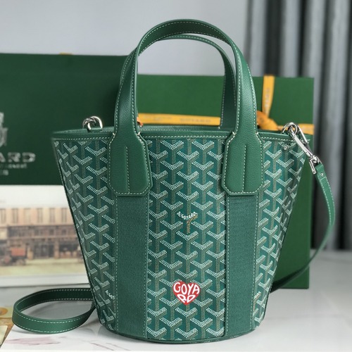 GOYARD Belharra Mini Bucket Bag 고야드 벨하라 미니 버킷백 그린하트P