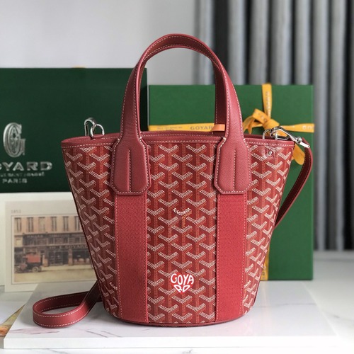 GOYARD Belharra Mini Bucket Bag 고야드 벨하라 미니 버킷백 레드 하트P