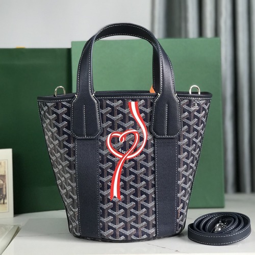 GOYARD Belharra Mini Bucket Bag 고야드 벨하라 미니 버킷백 블랙