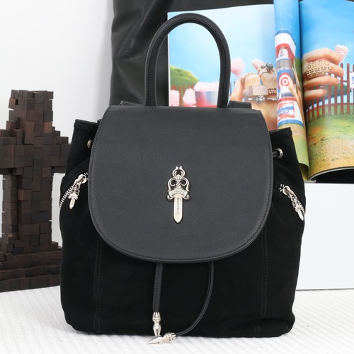 Chrome Hearts Dagger Leather Mini Backpack 크롬하츠 대거 레더 미니 백팩
