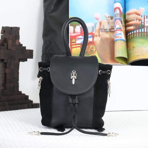 Chrome Hearts Mini Dagger Leather Backpack 크롬하츠 미니 대거 레더 백팩