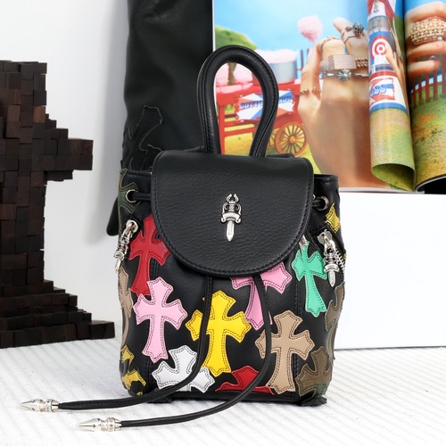 Chrome Hearts Mini Backpack 크롬하츠 컬러 크로스 미니 백팩