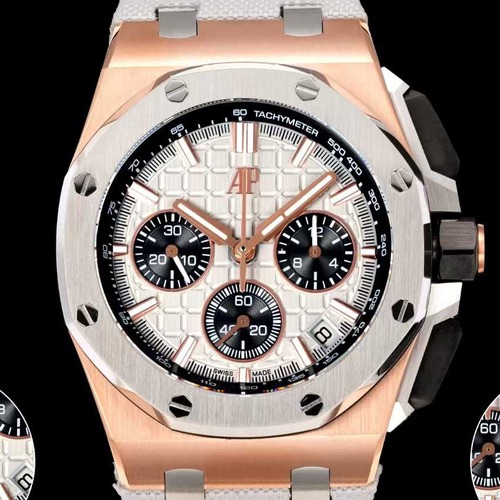 Audemars Piguet Royal Oak Offshore Chronograph 43mm Titanium 오데마 피게 로열 오크 오프쇼어 크로노그래프 43mm 티타늄 그레이다이얼