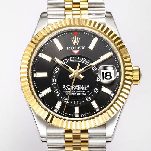 Rolex Sky-Dweller 42mm Gold Dial 롤렉스 스카이드웰러 42mm 골드 다이얼 904L