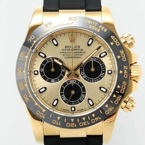 Rolex Cosmograph Daytona 40mm Panda Gold Dial 롤렉스 코스모그래프 데이토나 40mm 골드 팬더 다이얼