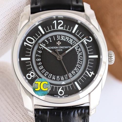Vacheron Constantin Overseas 4500V 바쉐론 콘스탄틴 오버시즈 4500V 오토매틱 데이트 블랙다이얼