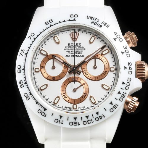 AET x ROLEX Daytona Picasso Charles the Great White Ceramic AET x ROLEX 데이토나 피카소 샤를마뉴 화이트 세라믹