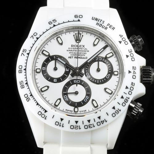AET x ROLEX Daytona Picasso Charles the Great White Ceramic AET x ROLEX 데이토나 피카소 샤를마뉴 화이트블랙 세라믹