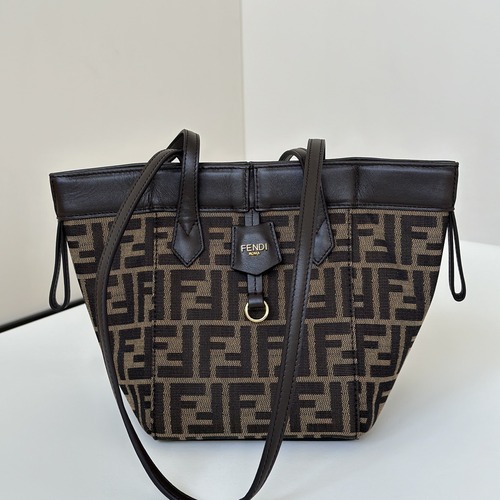 FENDI Origami Tote 펜디 오리가미 미니토트백 브라운 15cm