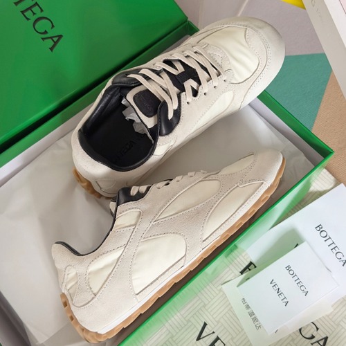 Bottega Veneta Orbit Flash Sneakers 보테가 베네타 오빗 플래시 남녀공용 스니커즈 화이트