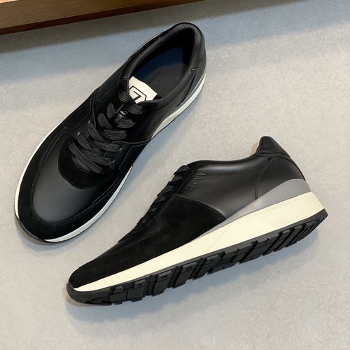 ZEGNA Triple Stitch Monte 제냐 트리플 스티치 몬테 남성 스니커즈 블랙