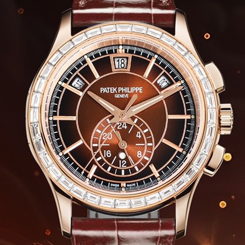 Patek Philippe Nautilus Annual Calendar 파텍 필립 노틸러스 애뉴얼 캘린더 크로노그래프 5905R-010 브라운
