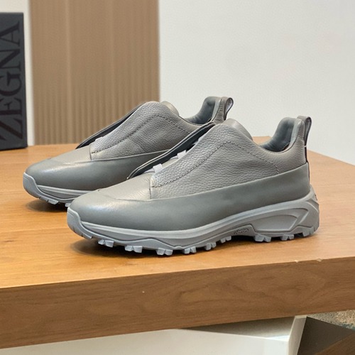 ZEGNA Triple Stitch™ Monte Low Sneakers 제냐 2016 트리플 스티치 몬테 로우탑 캐주얼 스니커즈 그레이