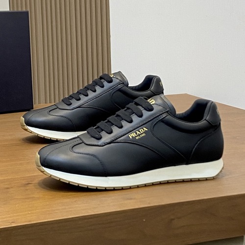 Prada Milano Men’s Casual Sneakers 프라다 밀라노 남성 캐주얼 블랙 스니커즈 (로우컷 스포츠 스니커즈)