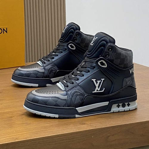 Louis Vuitton Rivoli High-Top Sneakers 루이비통 리볼리 하이탑 스니커즈 (남성) 다미에블랙