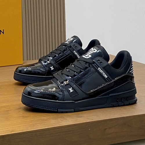 Louis Vuitton LV Trainer Black Monogram Sneaker 루이비통 LV 트레이너 블랙 모노그램 남성 스니커즈