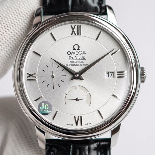 OMEGA De Ville Prestige 오메가 드 빌 프레스티지 파워리저브 오토매틱 39.5mm 화이트/블랙 다이얼