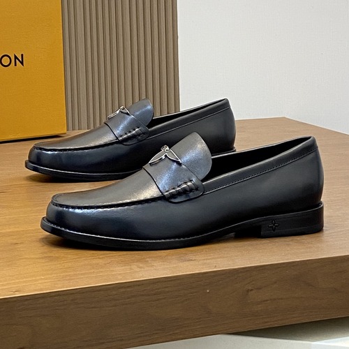 Louis Vuitton 루이비통 LV GLOVE 남성 로퍼 무광블랙