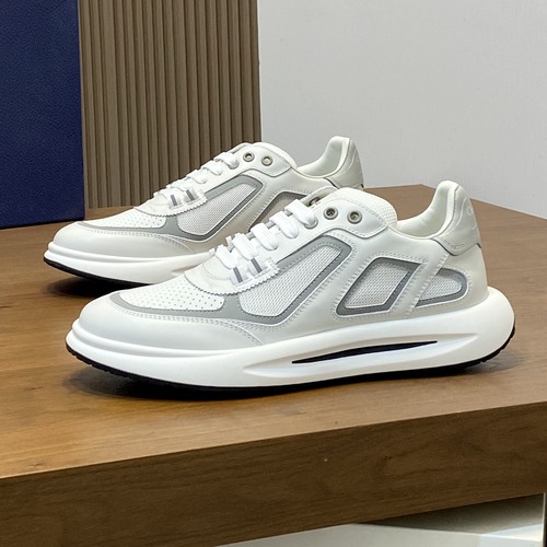 Dior 디올 B27 로우탑 남성 스니커즈 화이트&그레이