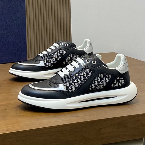 Dior 디올 B27 블루 로우탑 남성 스니커즈 블랙