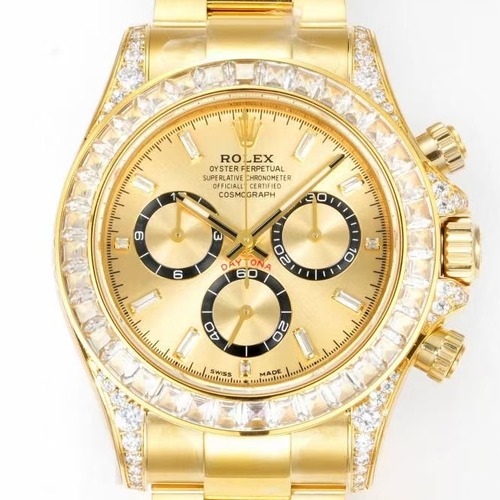 Rolex Cosmograph Daytona Diamond Bezel 4131 Automatic Watch 롤렉스 코스모그래프 데이토나 다이아몬드 베젤 4131 오토매틱