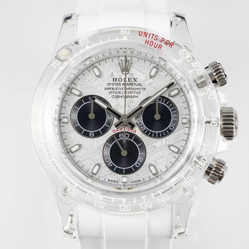 Rolex Cosmograph Daytona AET Remould Crystal Chronograph 4130 롤렉스 코스모그래프 데이토나 AET 리몰드 크리스탈 오토매틱 크로노그래프 4130 화이트