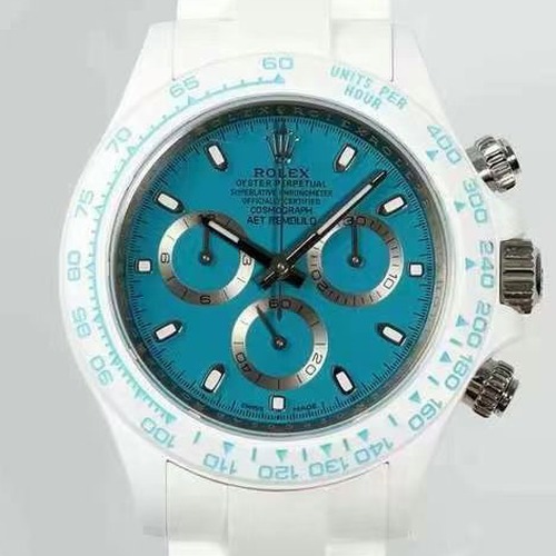 Rolex Daytona White Ceramic AET x IPK Custom 로렉스 데이토나 화이트 세라믹 AET × IPK 커스텀